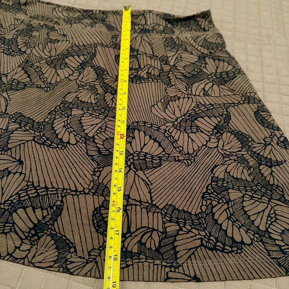 Fresh Produce Blue and Gray Mini Skort - Picture 10 of 11